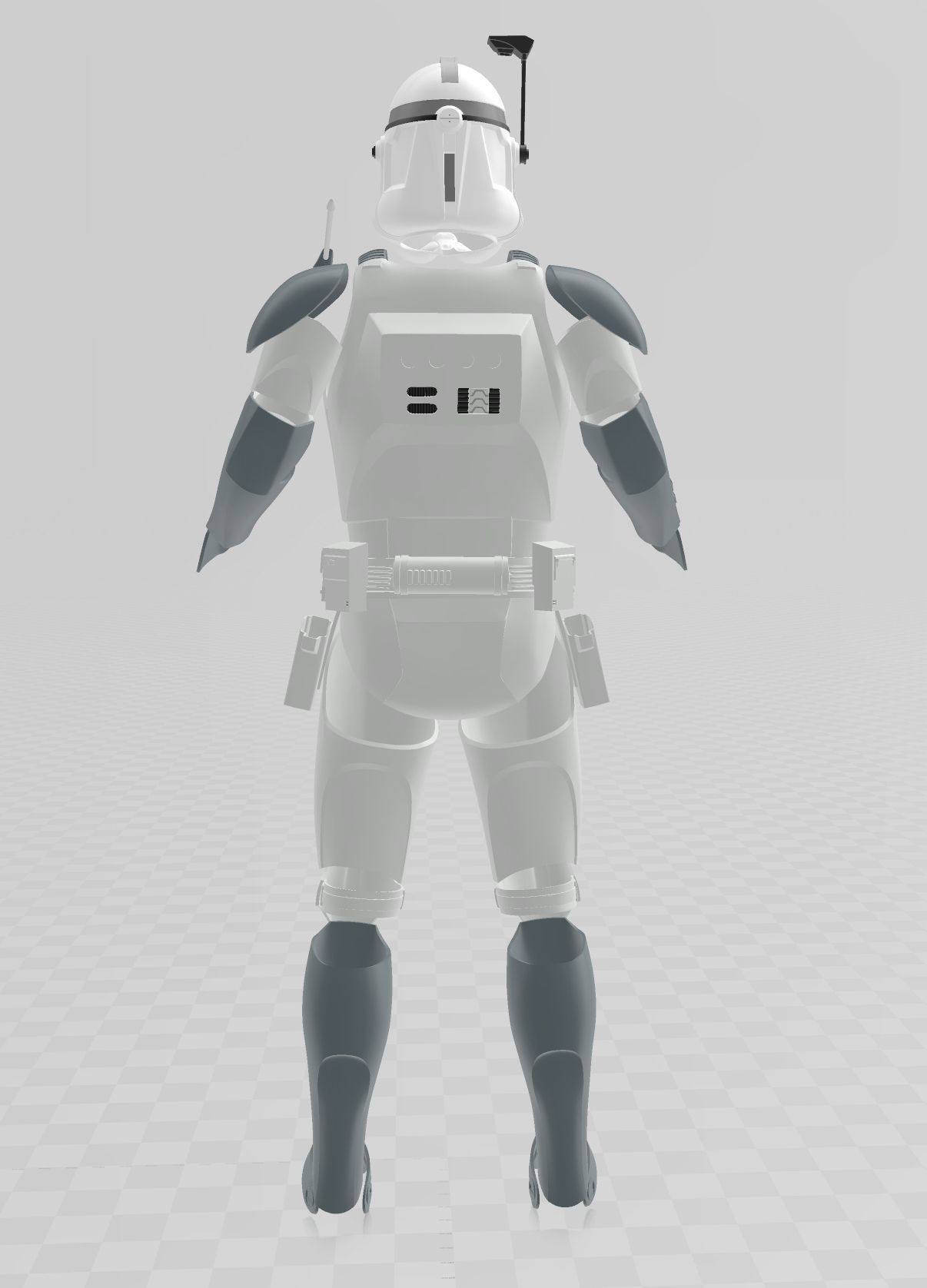 Star Wars Clone Commander Wolffe Full Armor 3D print model_11
