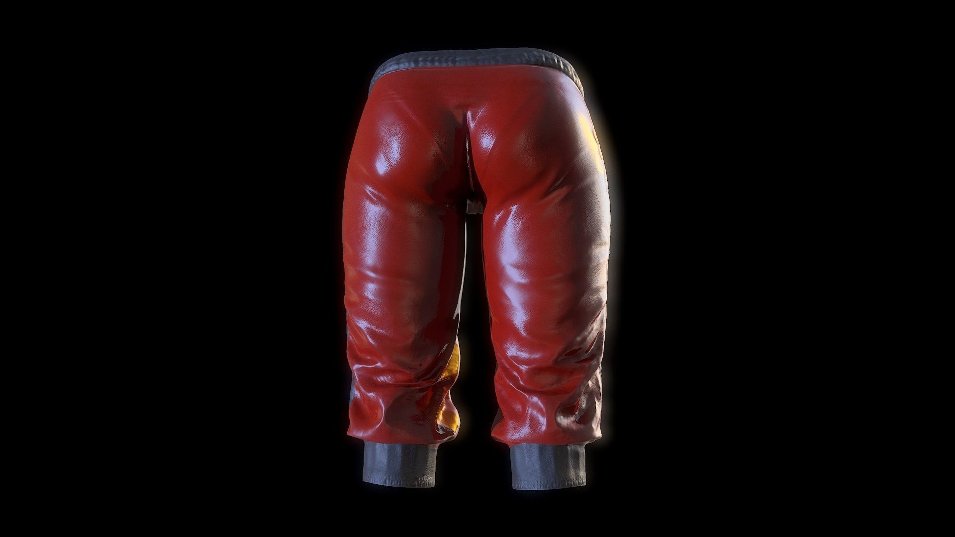 breeches Low-poly 3D model_13