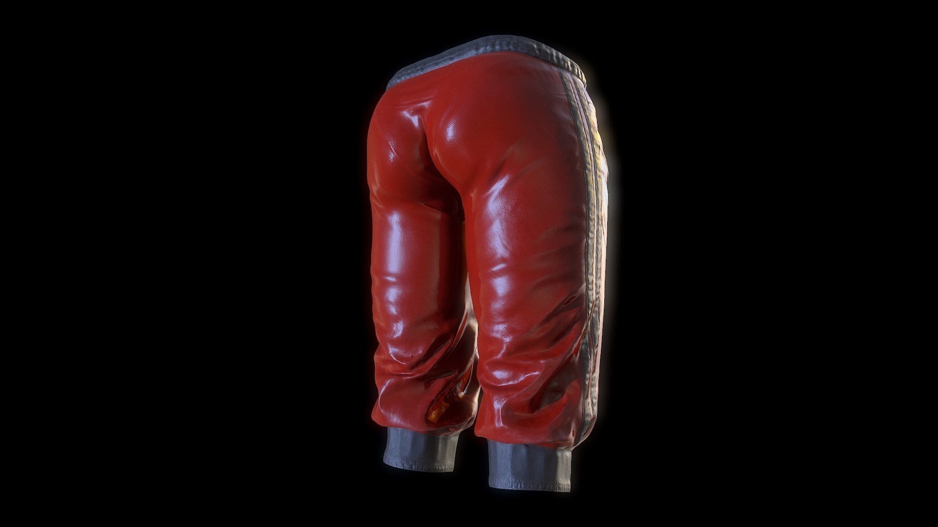 breeches Low-poly 3D model_11