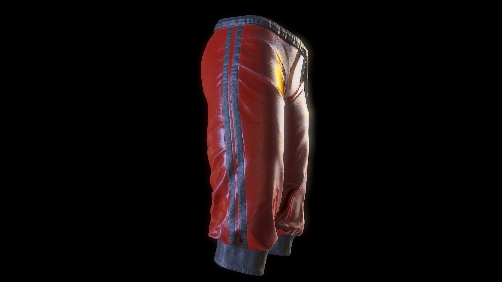 breeches Low-poly 3D model_7