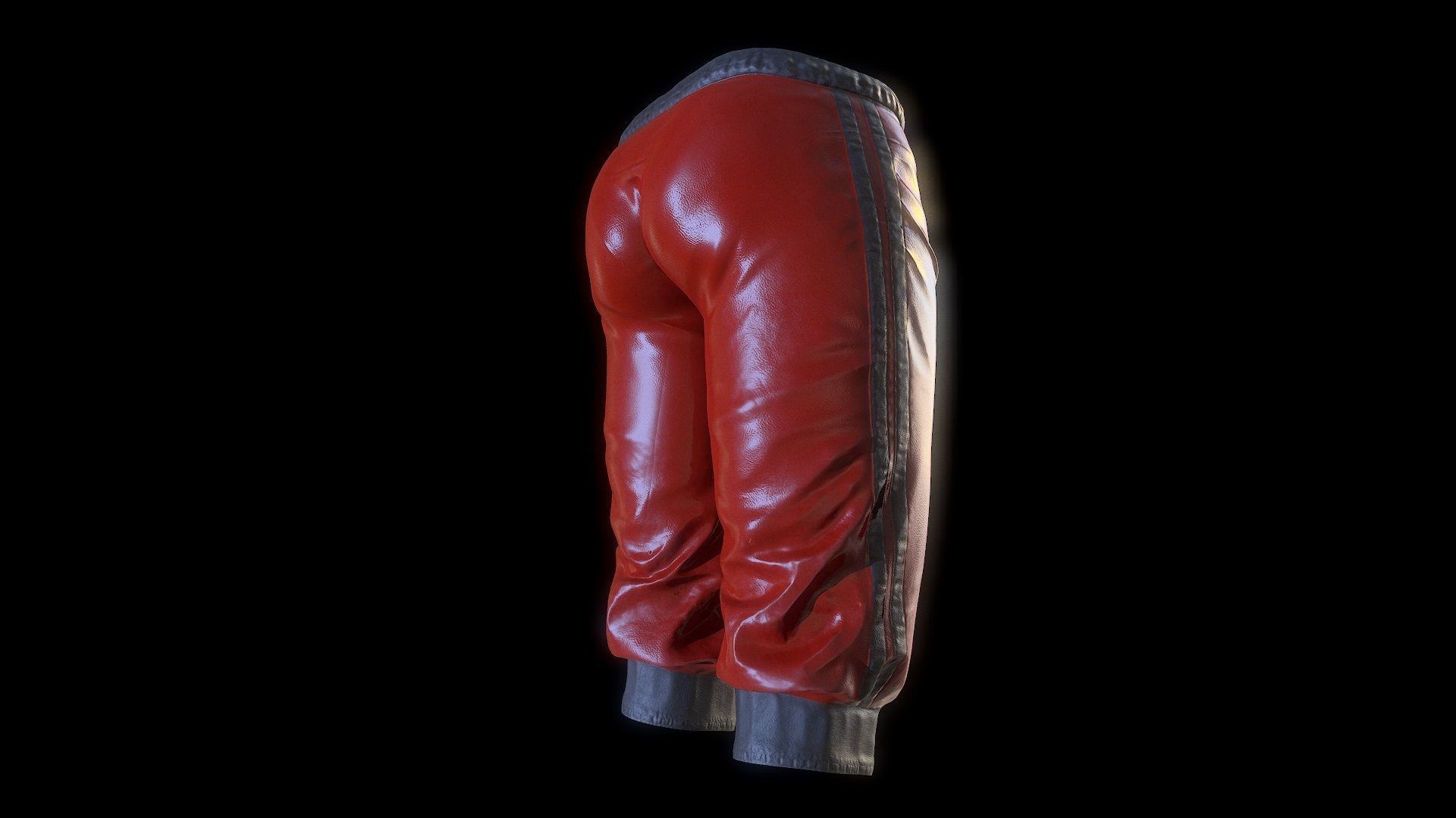 breeches Low-poly 3D model_10