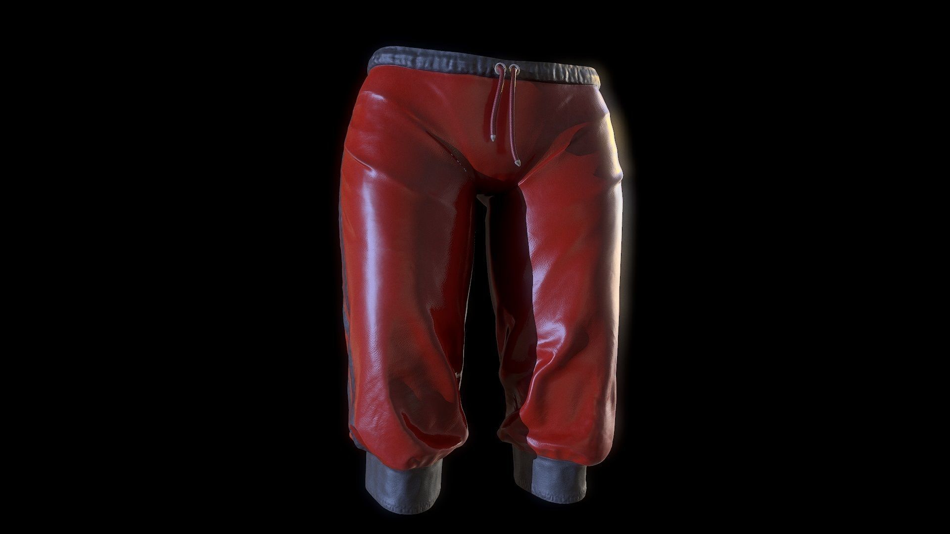 breeches Low-poly 3D model_4