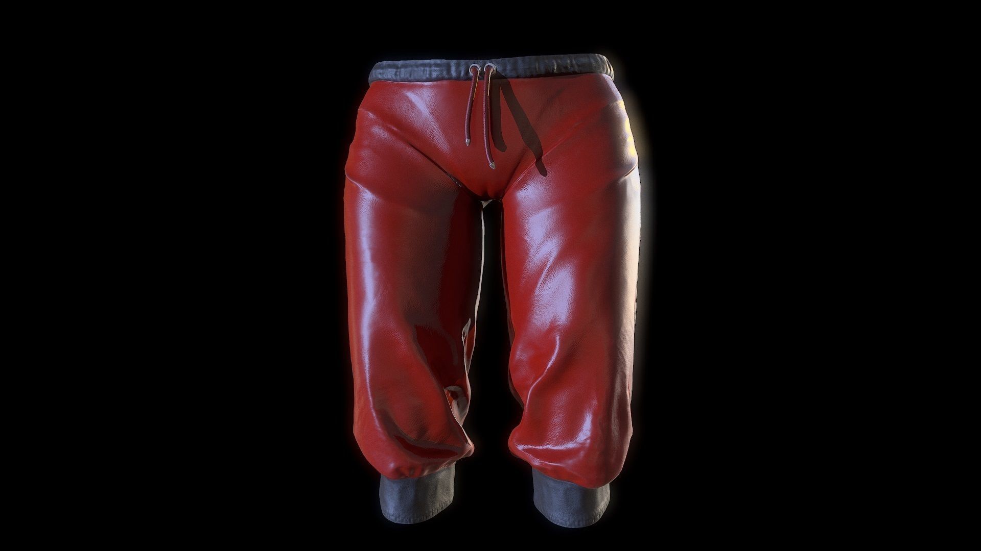 breeches Low-poly 3D model_3