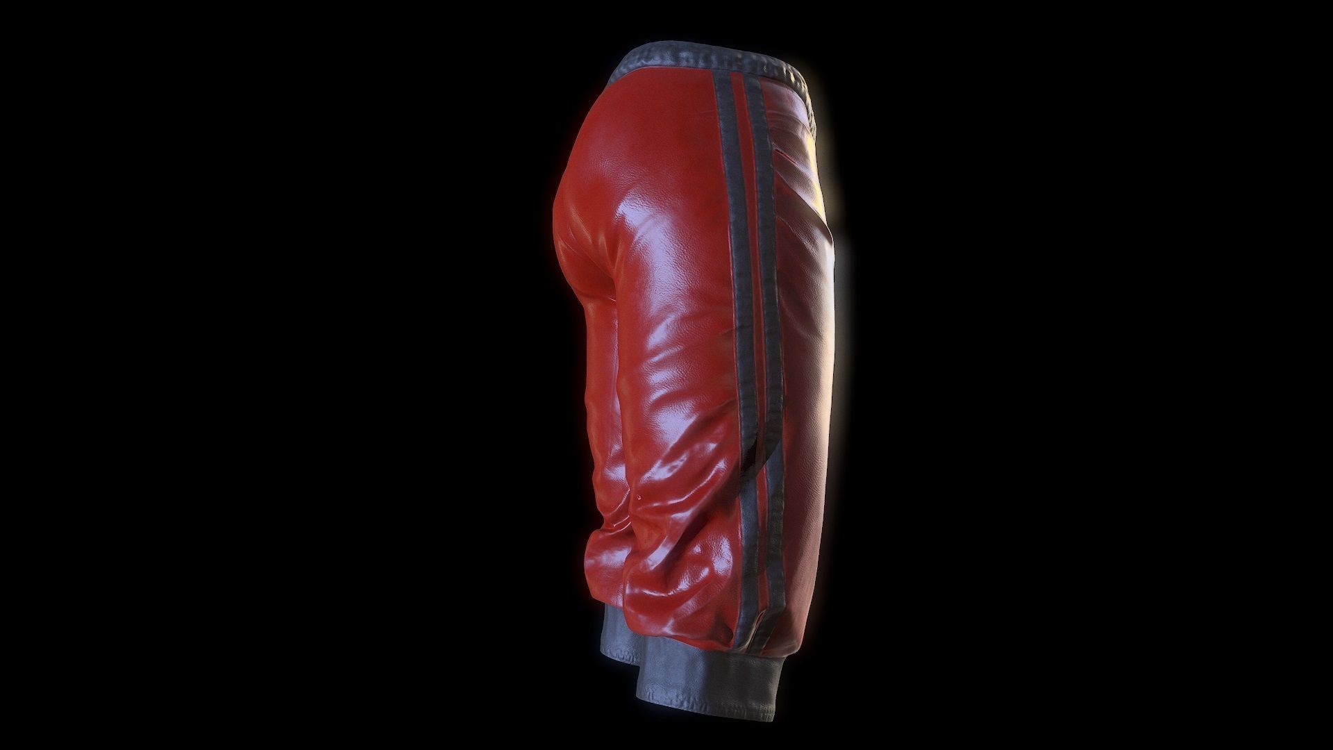 breeches Low-poly 3D model_9
