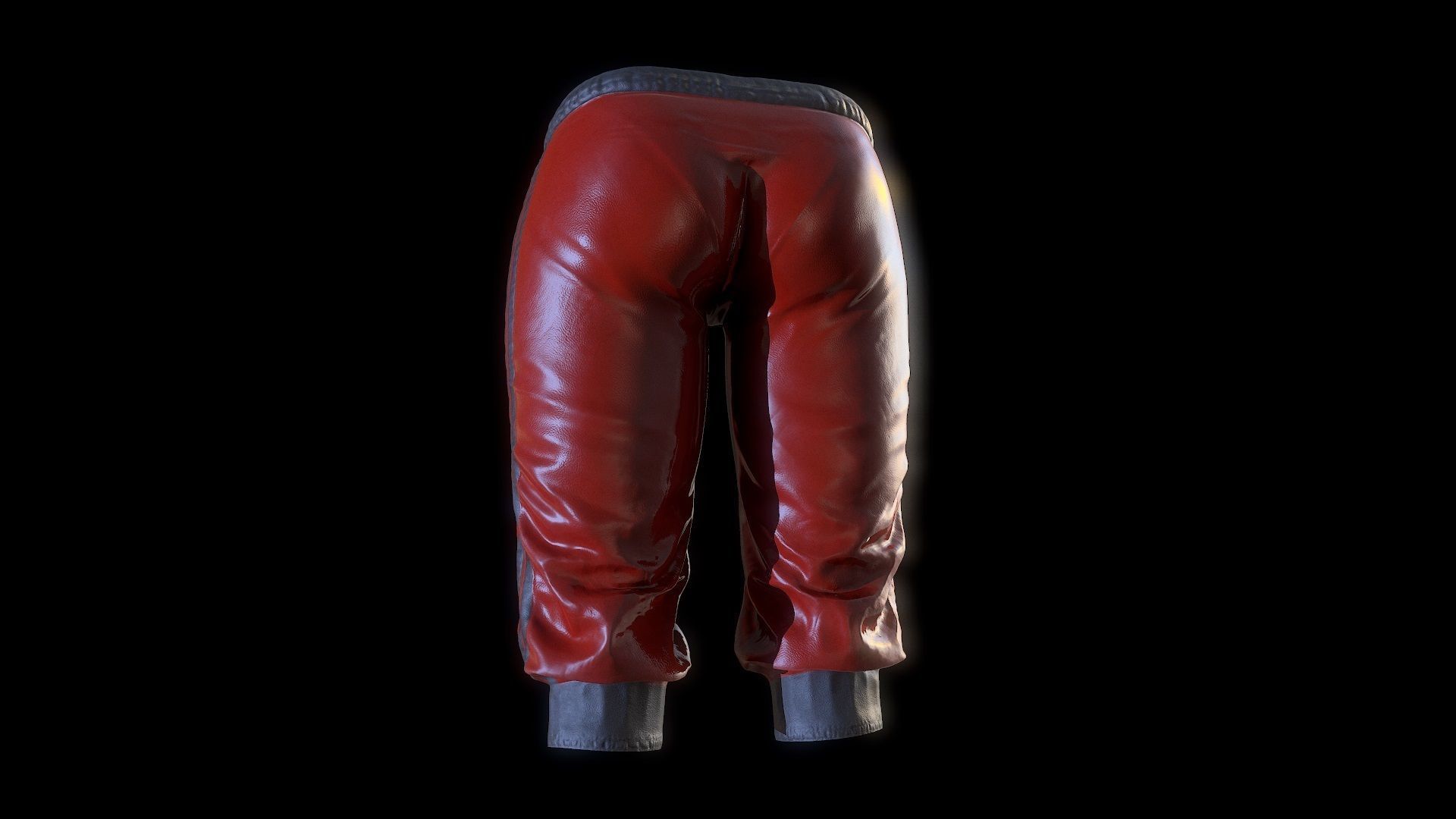 breeches Low-poly 3D model_14
