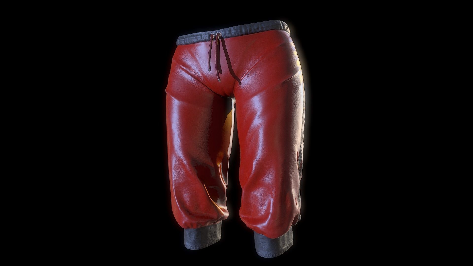 breeches Low-poly 3D model_2