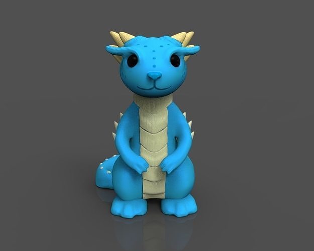 Dragon toy 3D print model