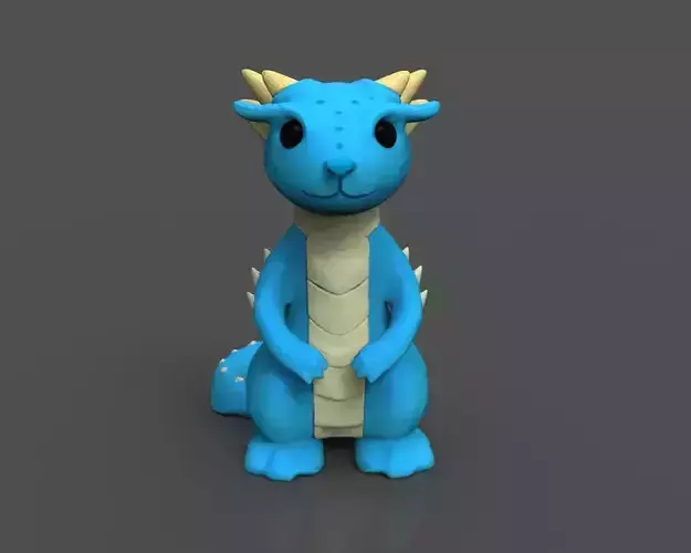 Dragon toy 3D print model