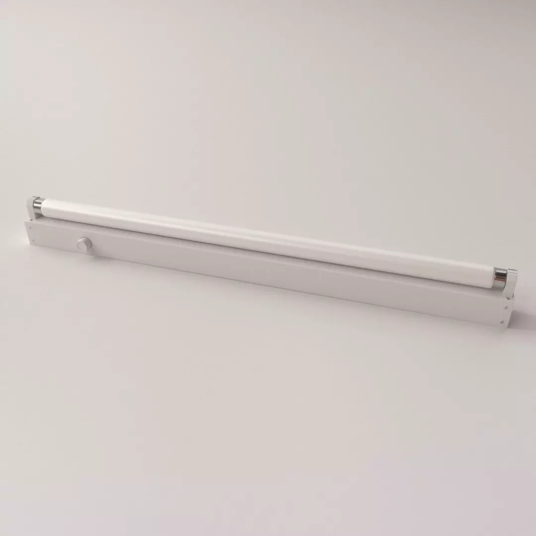 Fluorescent Fixture 3D model_0