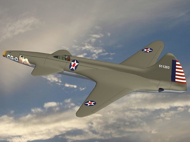 Lockheed L-133 Starjet 3D model