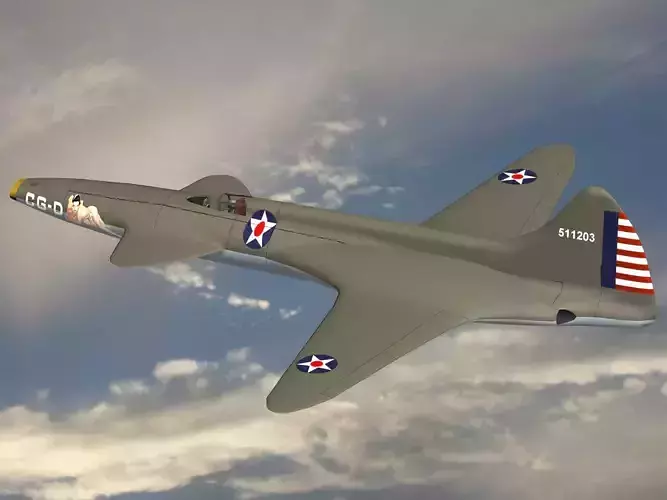 Lockheed L-133 Starjet 3D model
