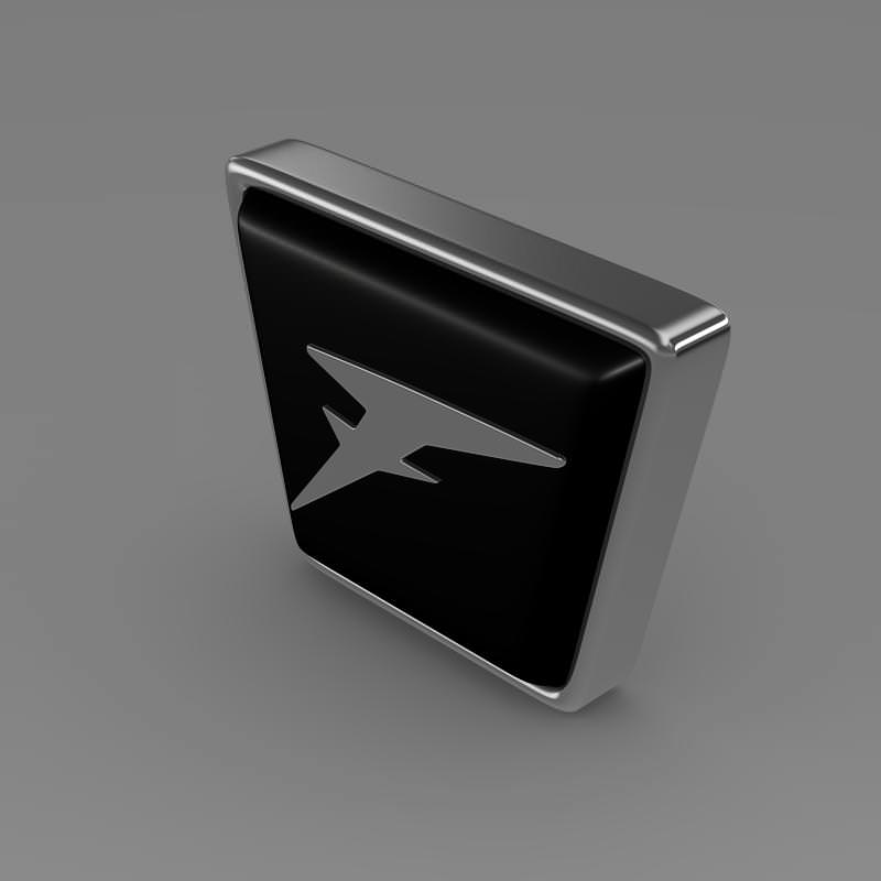 Fenix Automotive logo 3D model_3