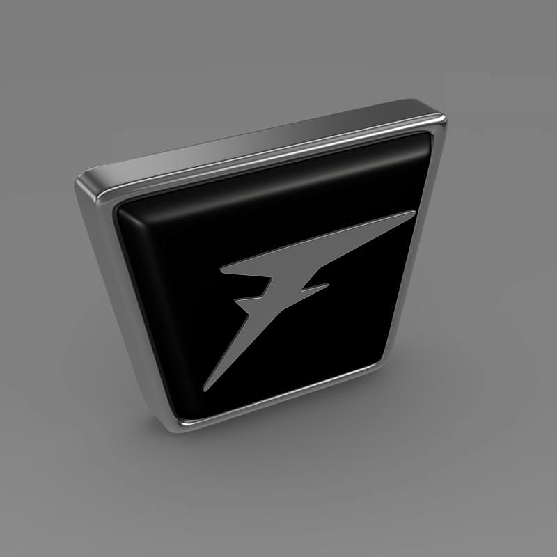 Fenix Automotive logo 3D model_5