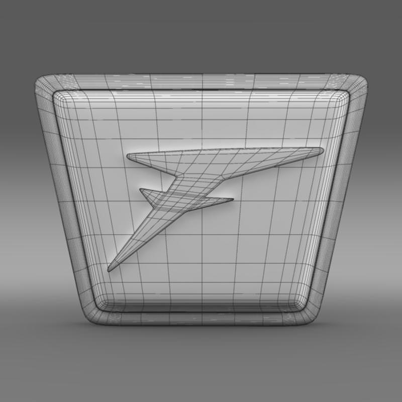 Fenix Automotive logo 3D model_6