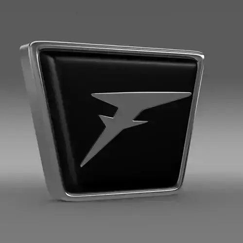 Fenix Automotive logo 3D model