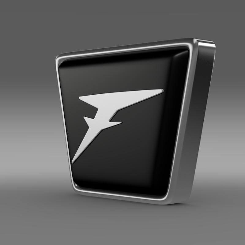 Fenix Automotive logo 3D model_1