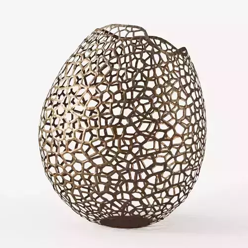 Unique Extra Large Lattice Vase By David Wiseman