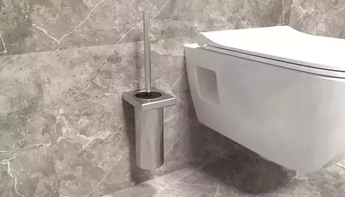 Steel Toilet brush Tempo by ARTrzcinski