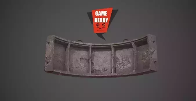 CONCRETE DEBRIS GAME READY