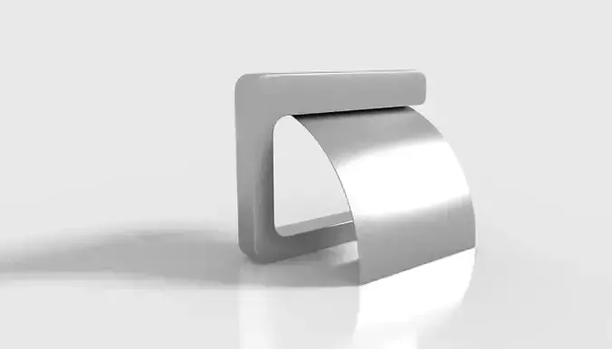 Steel Toilet paper holder Tempo by ARTrzcinski
