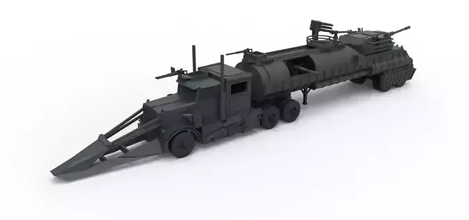 Dreadnought from Death race Scale 1 to 43 3D print model