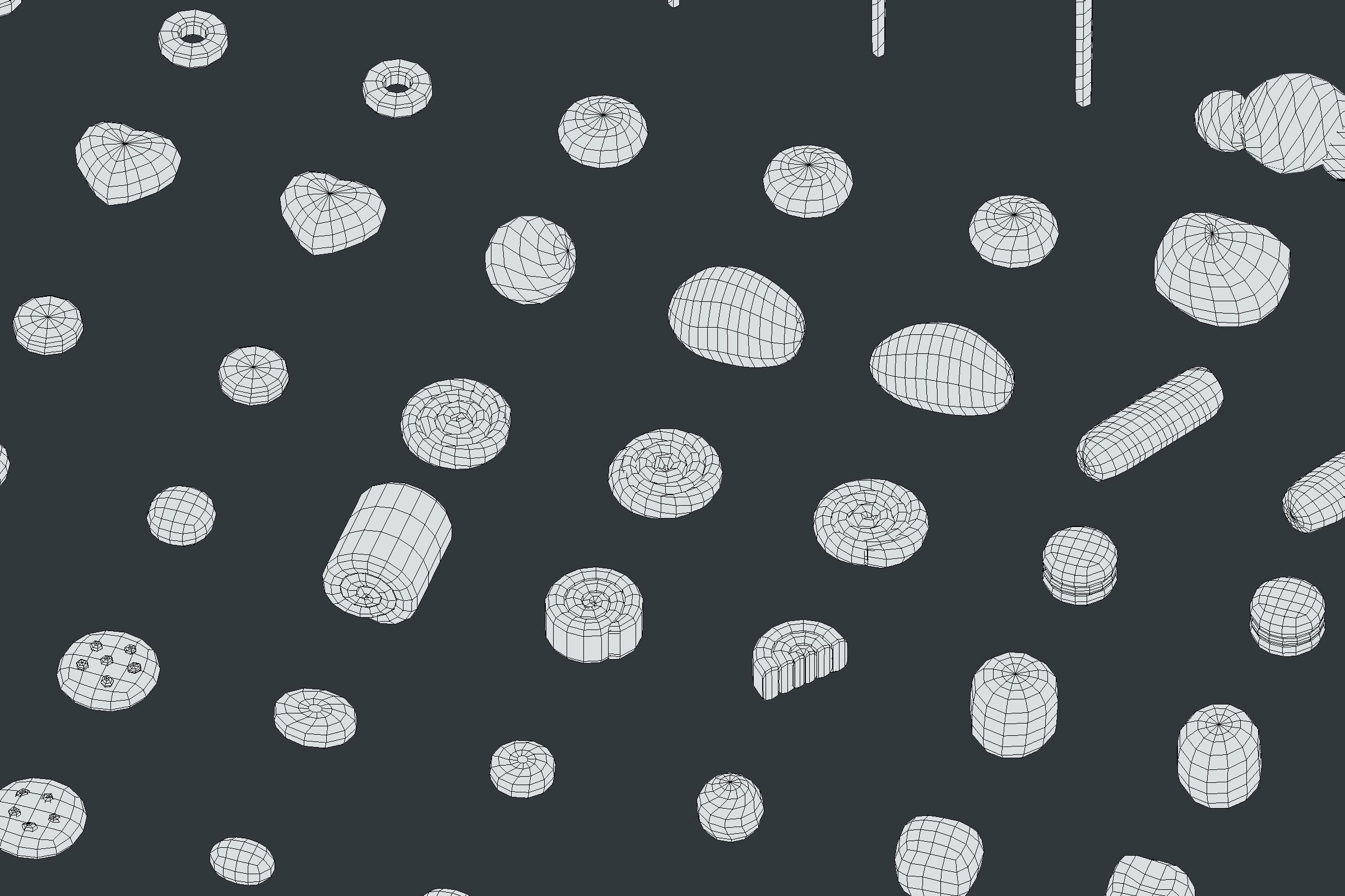 Candy Land - Animation Assets Low-poly 3D model_22