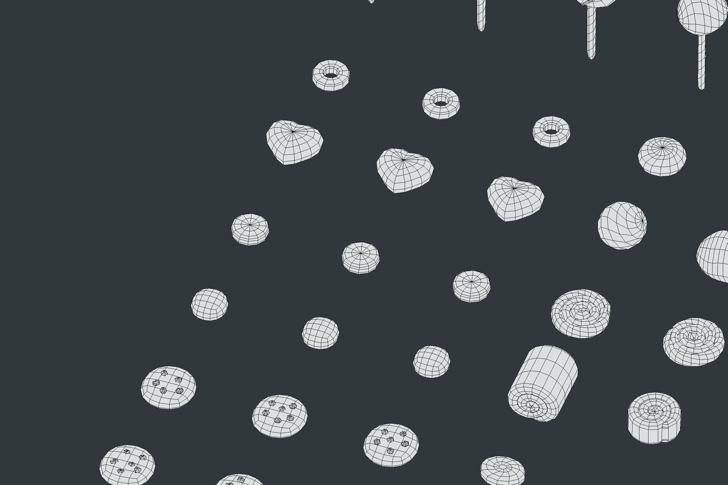 Candy Land - Animation Assets Low-poly 3D model_18