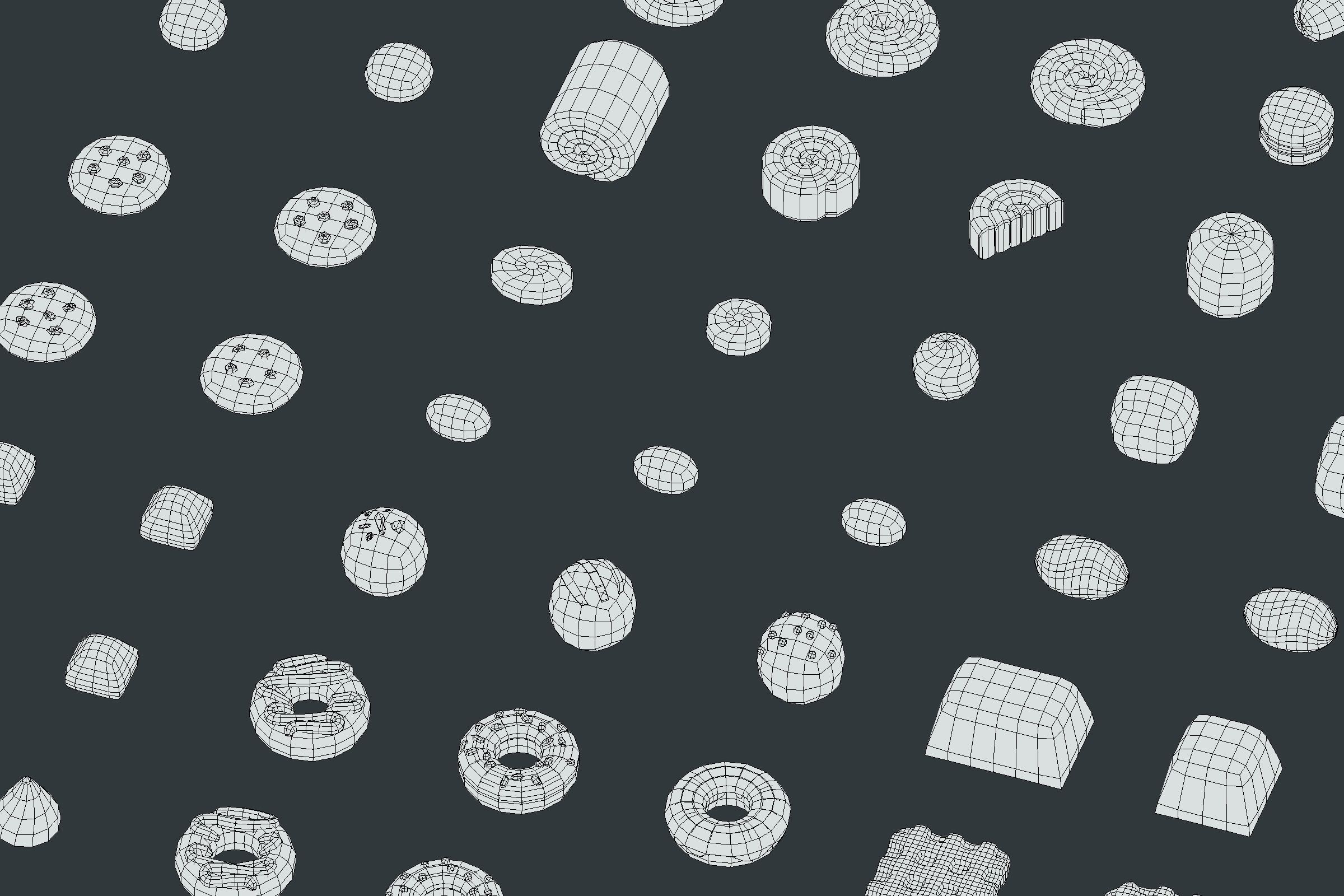 Candy Land - Animation Assets Low-poly 3D model_25