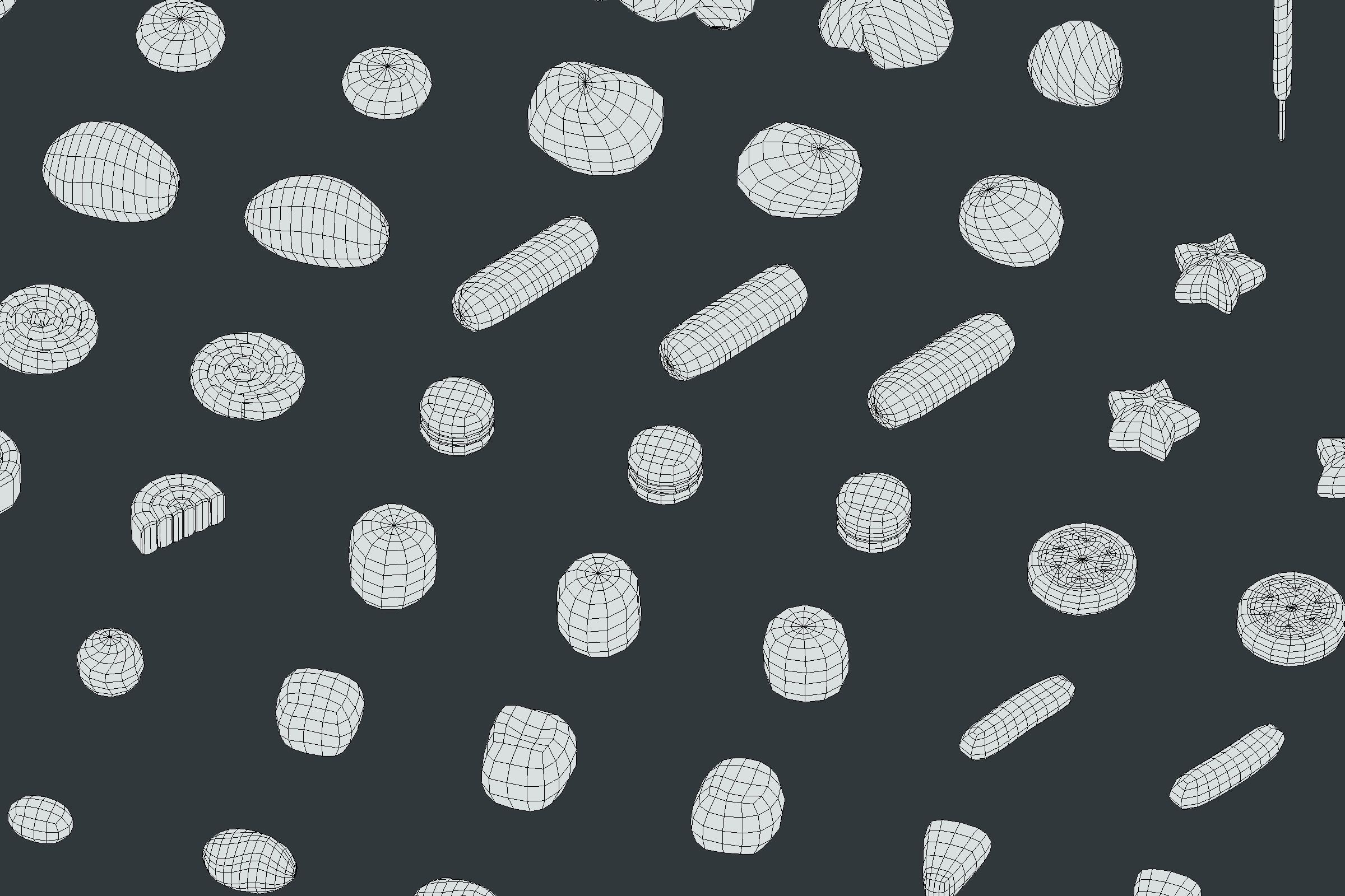 Candy Land - Animation Assets Low-poly 3D model_27