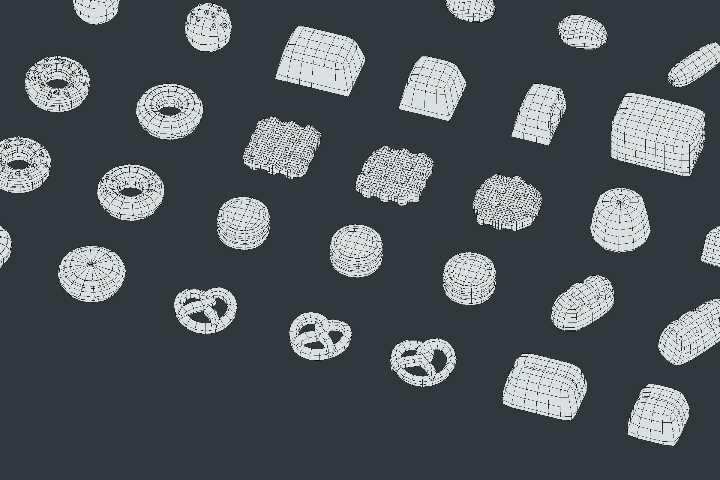 Candy Land - Animation Assets Low-poly 3D model_29