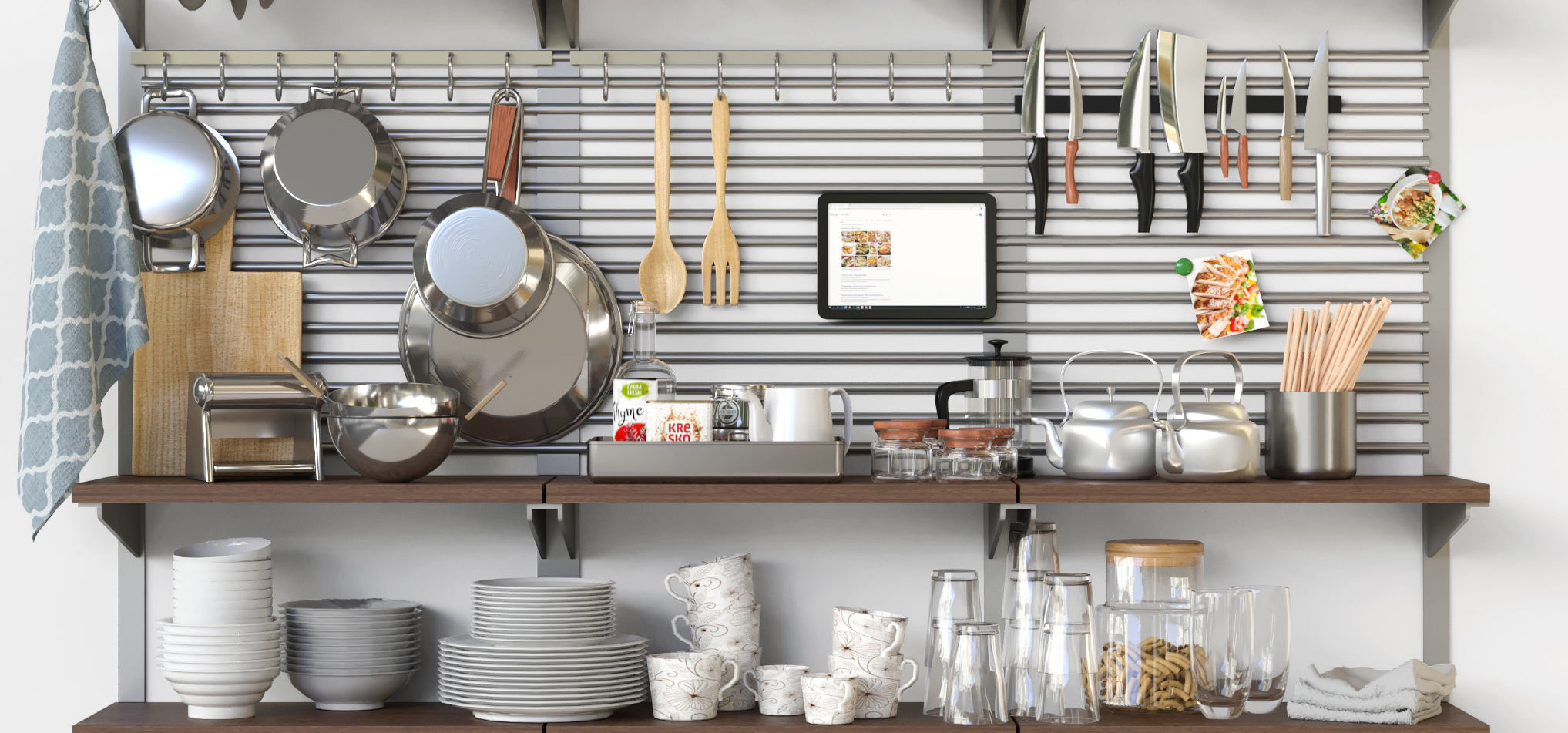 Trivia for the kitchen 16 3D model_3