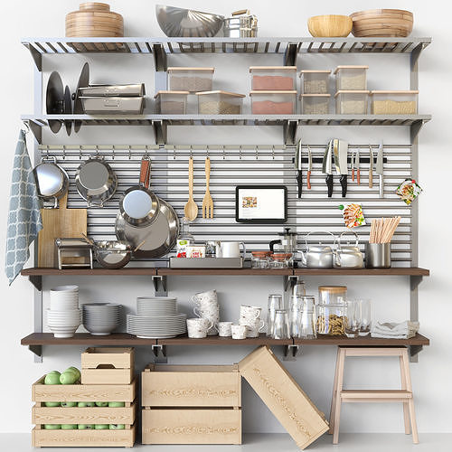 Trivia for the kitchen 16 3D model