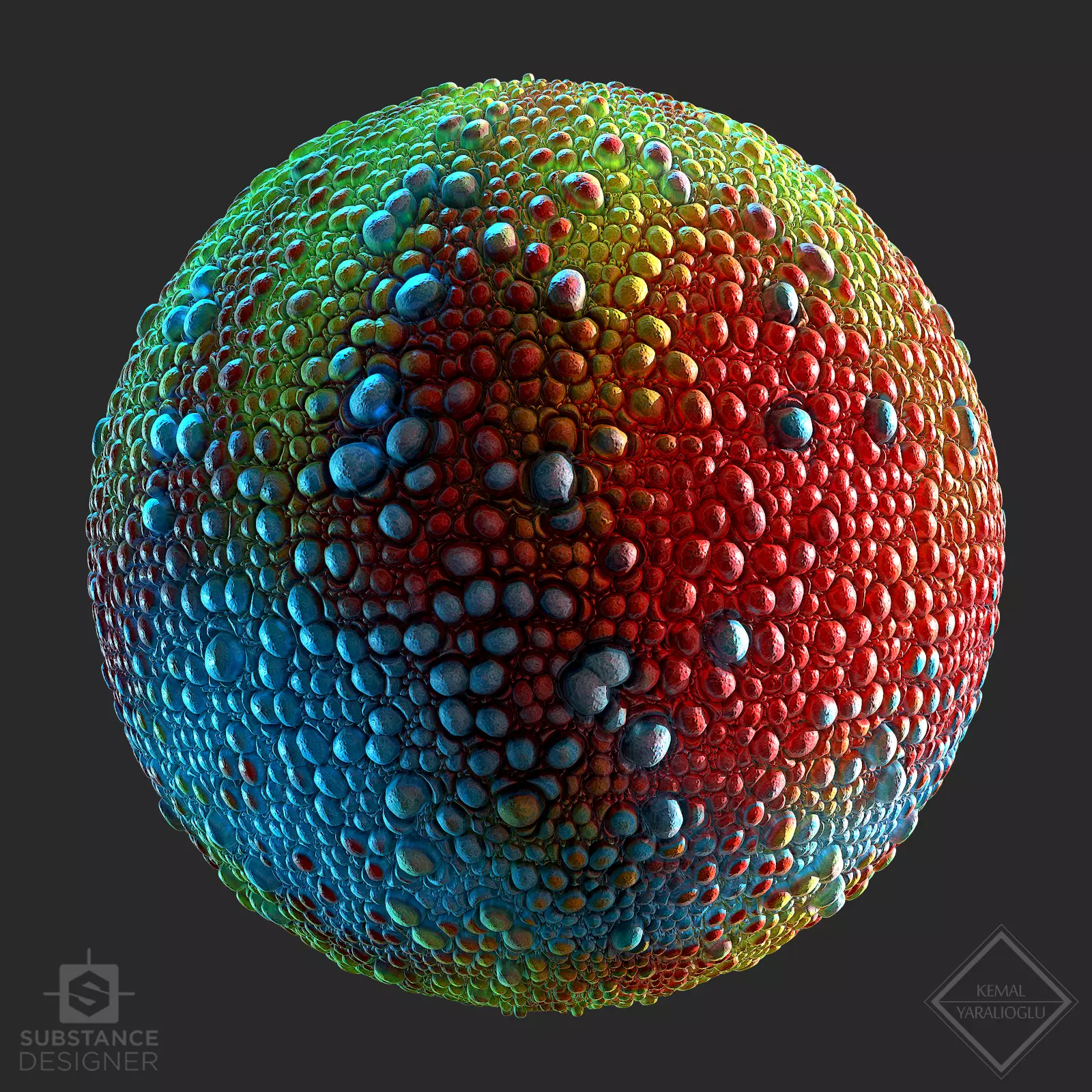 Chameleon Skin - Substance Designer Texture_0