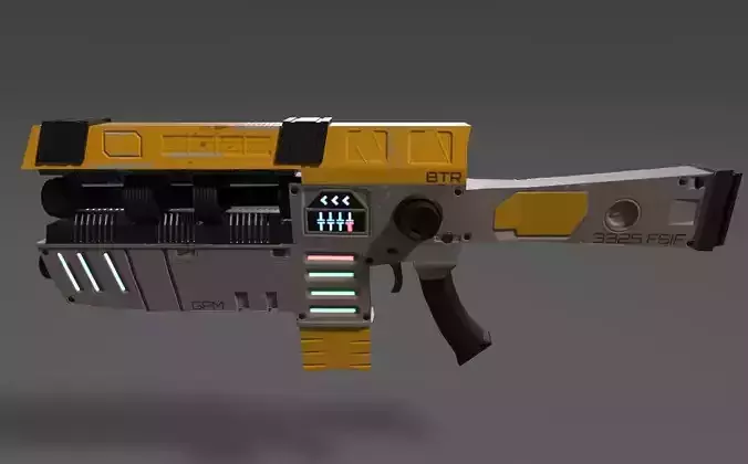 3D Gun sci-fi