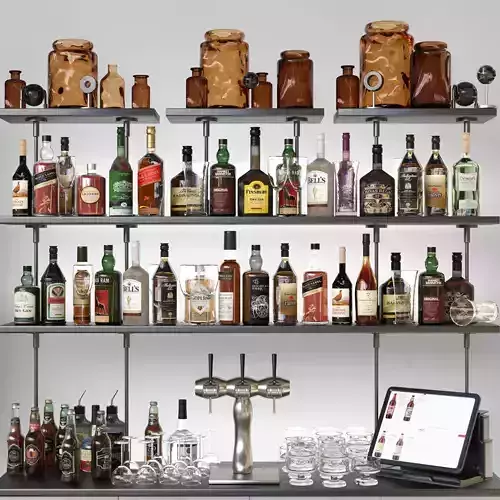 Bar 20 3D model