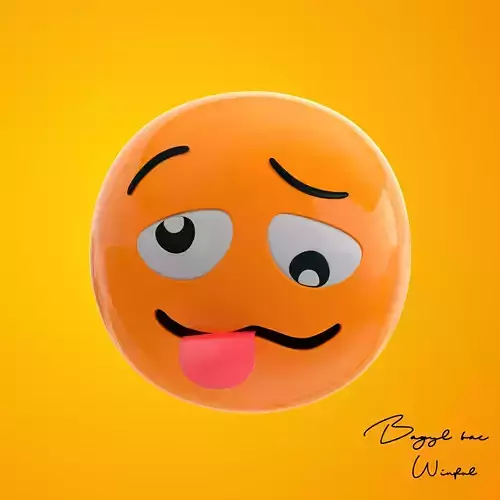 Emoji Woozy 3D model