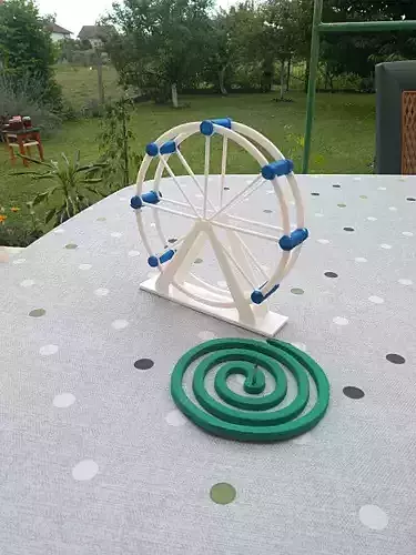 London eye mosquito coil holder
