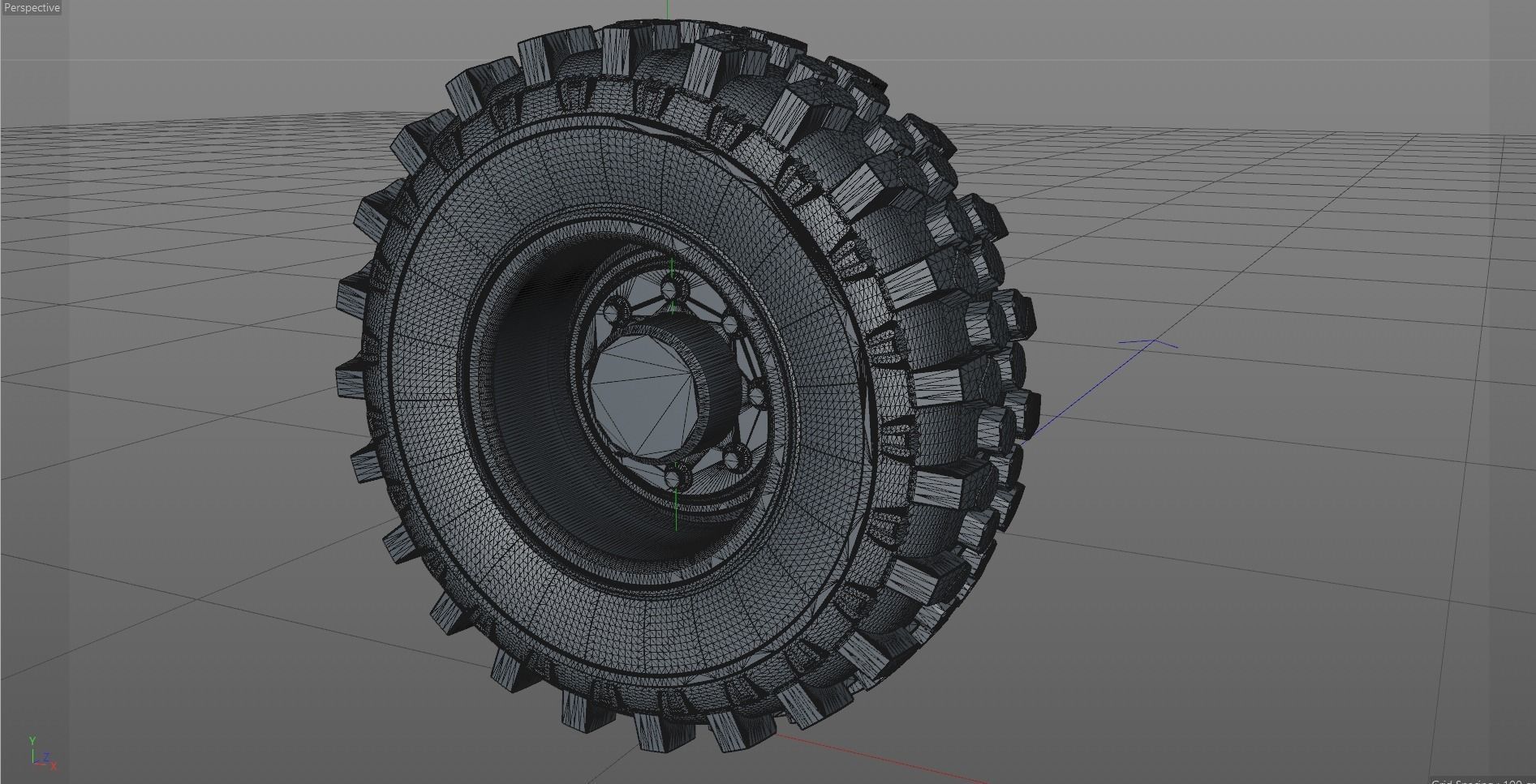 Michelin Bibload Hard Surface 3D model_5