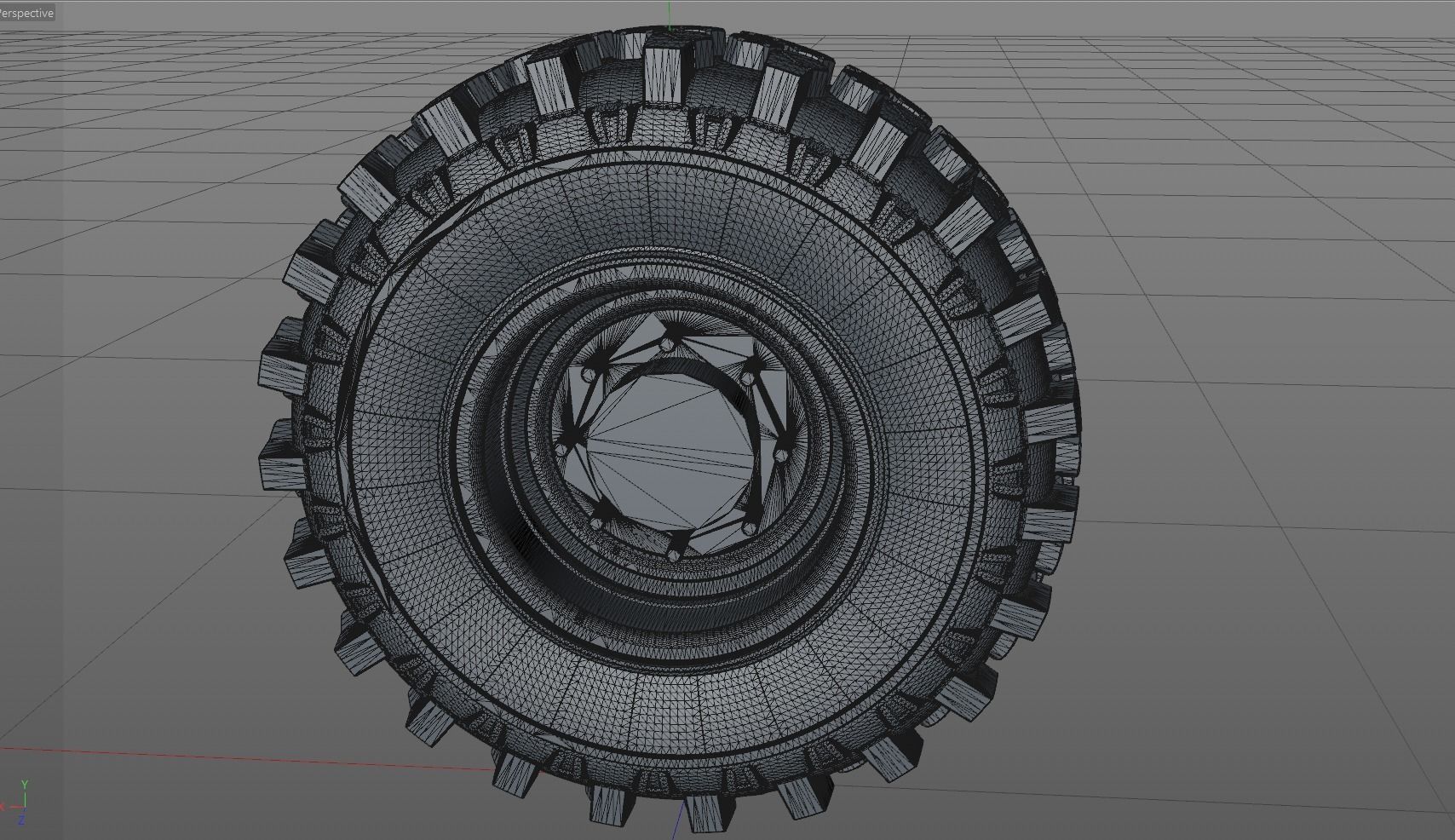 Michelin Bibload Hard Surface 3D model_6