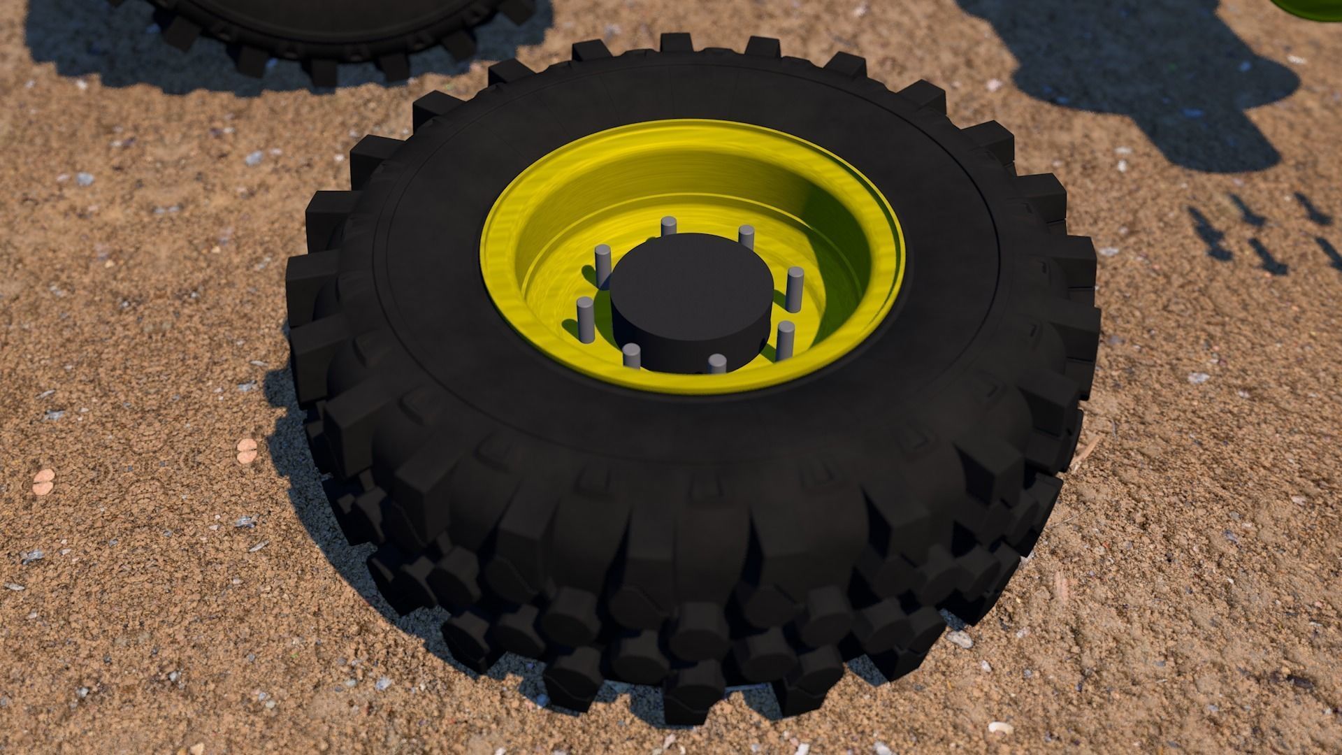Michelin Bibload Hard Surface 3D model_1