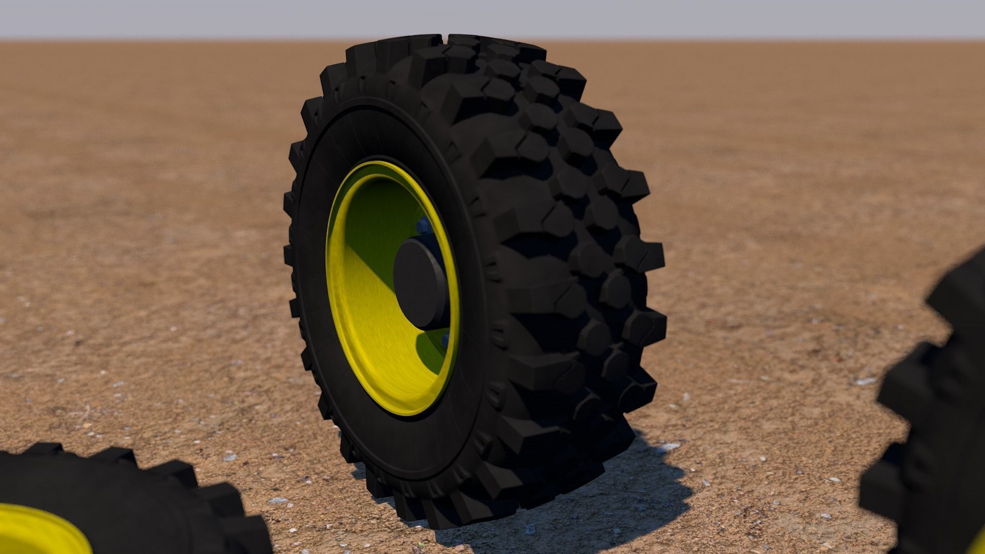 Michelin Bibload Hard Surface 3D model_2