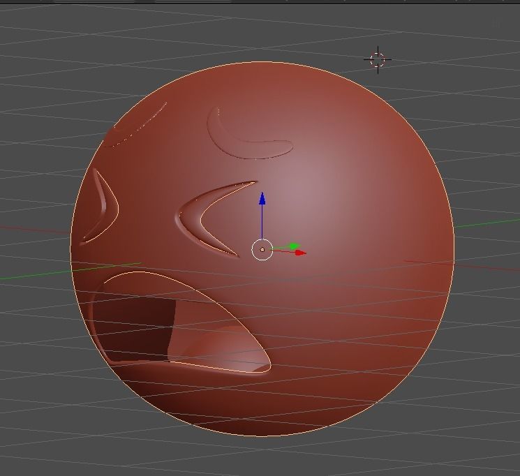 Emoji Weary 3D model_4