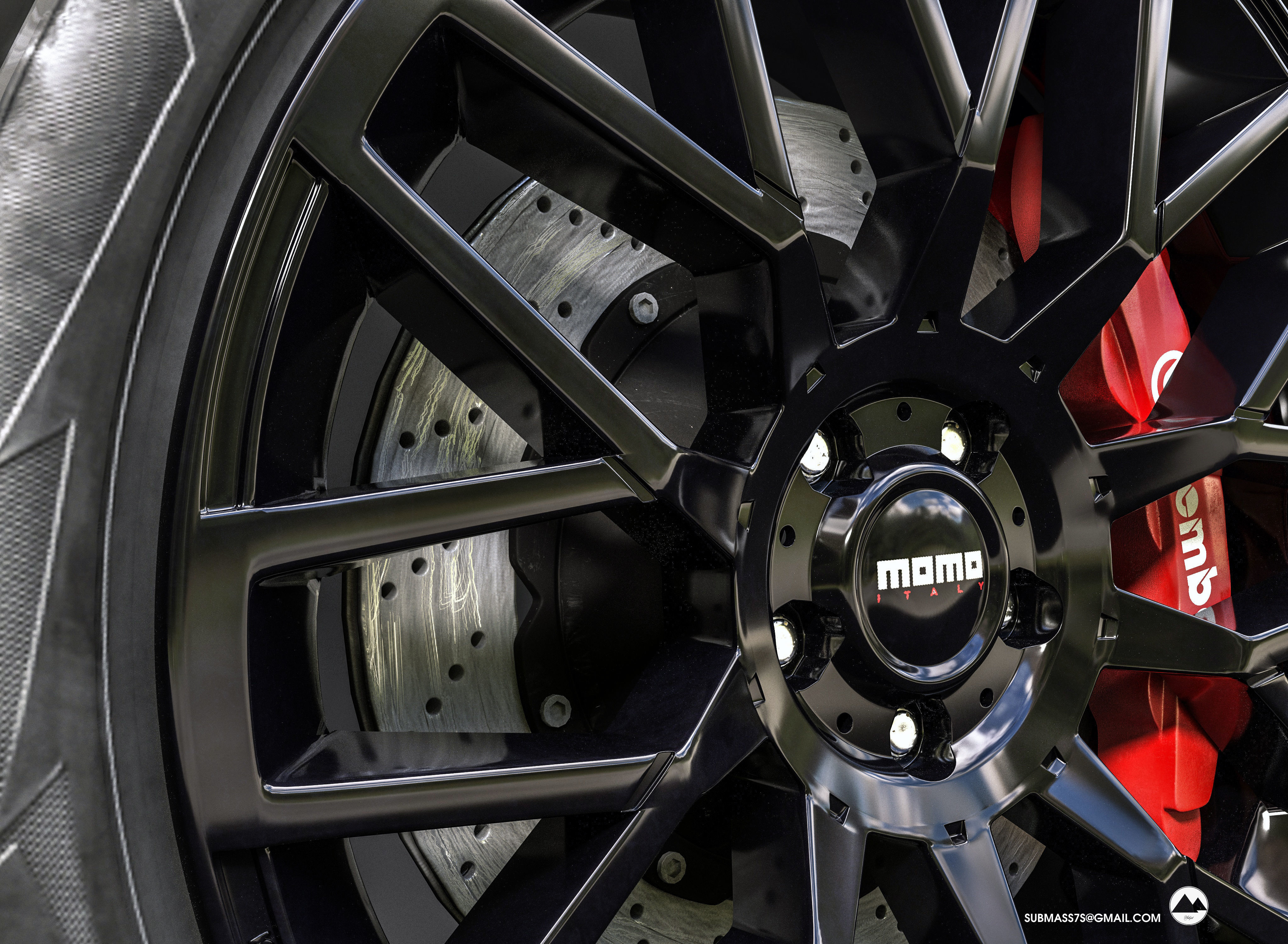 Disk Wheel 3d model  3D model_10