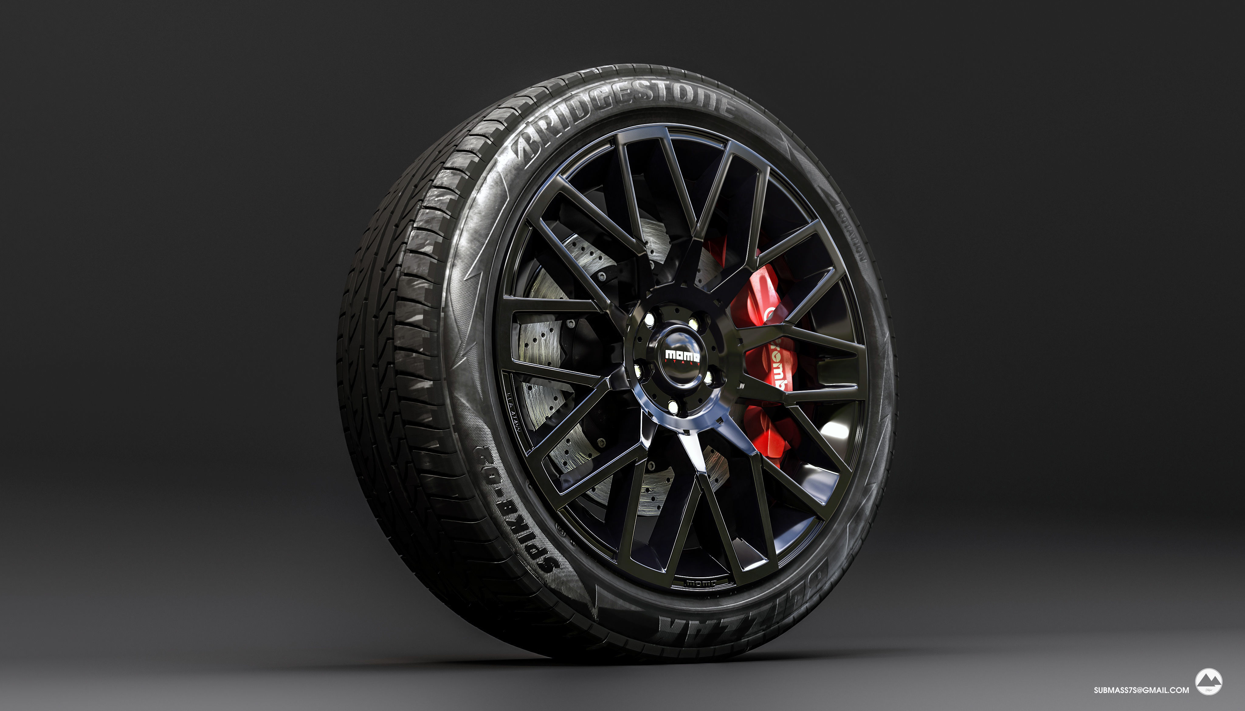 Disk Wheel 3d model  3D model_4