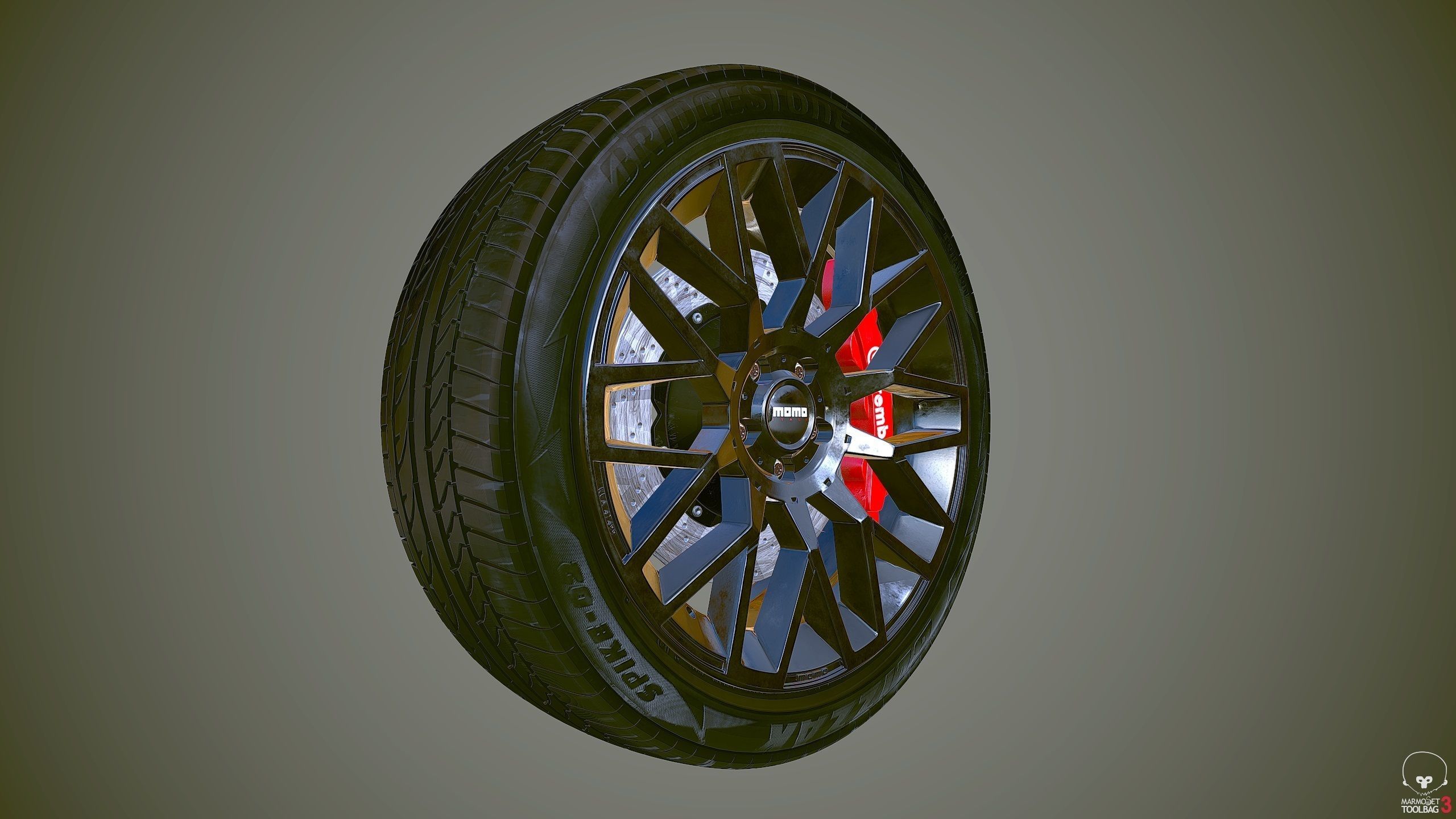 Disk Wheel 3d model  3D model_18