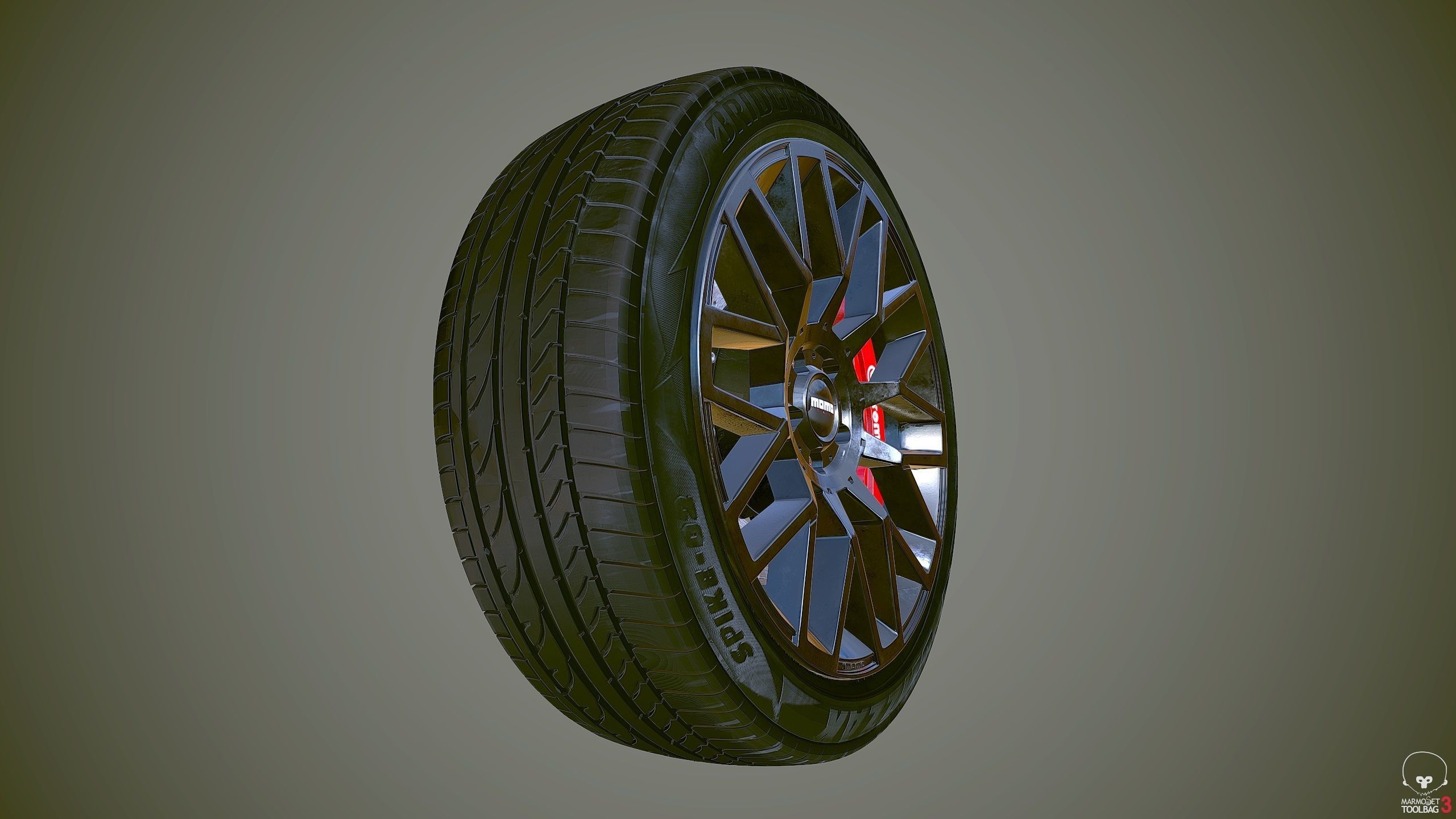 Disk Wheel 3d model  3D model_17