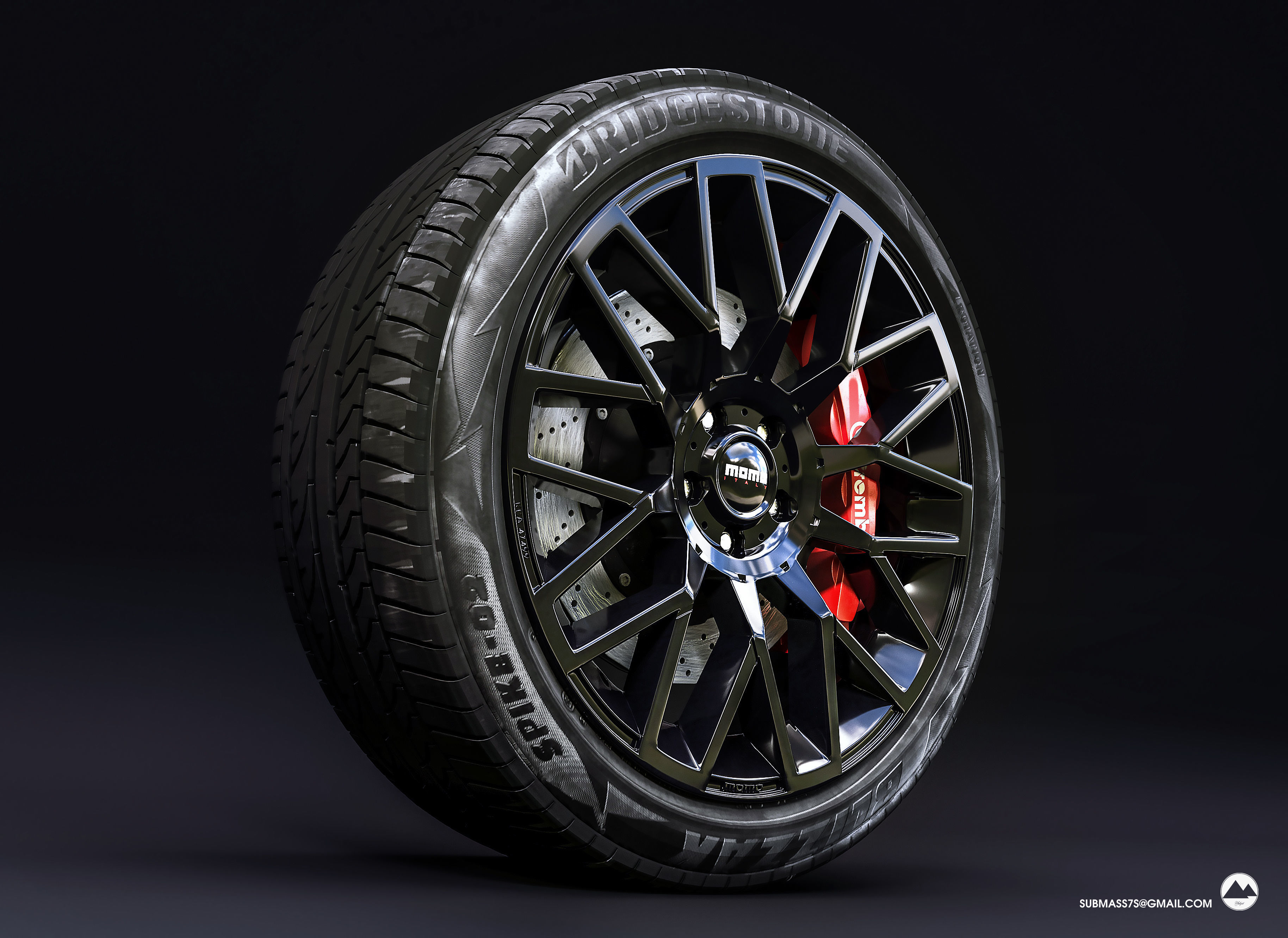 Disk Wheel 3d model  3D model_7