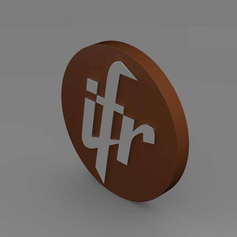 IFR Automotive logo 3D model_3