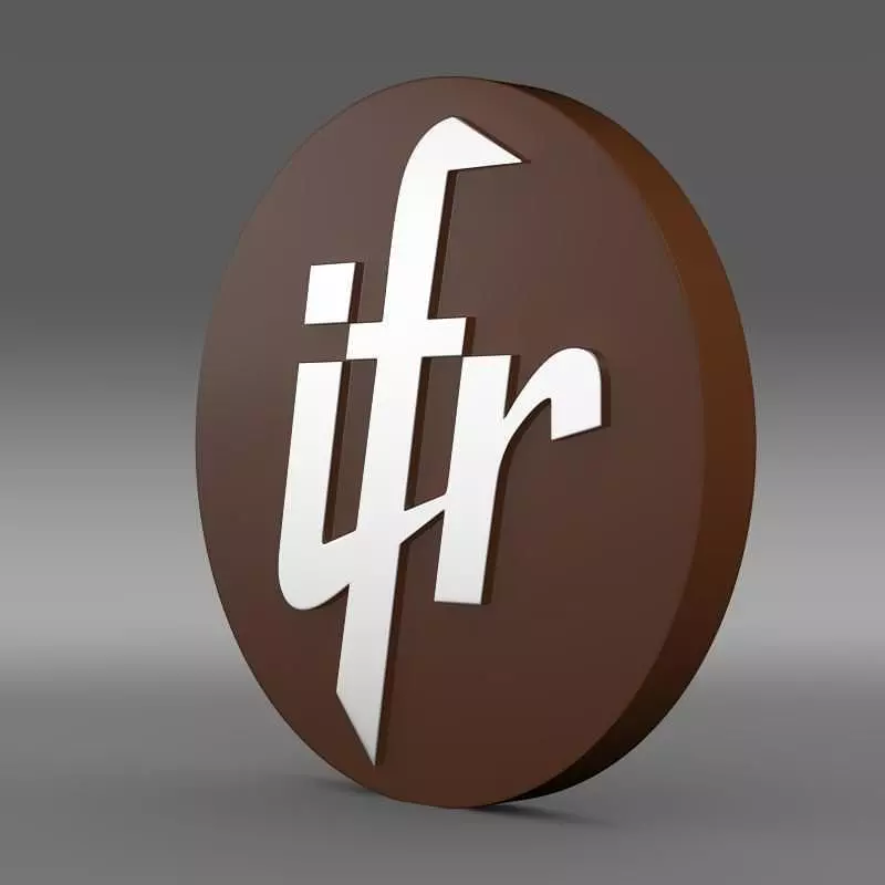 IFR Automotive logo 3D model_0