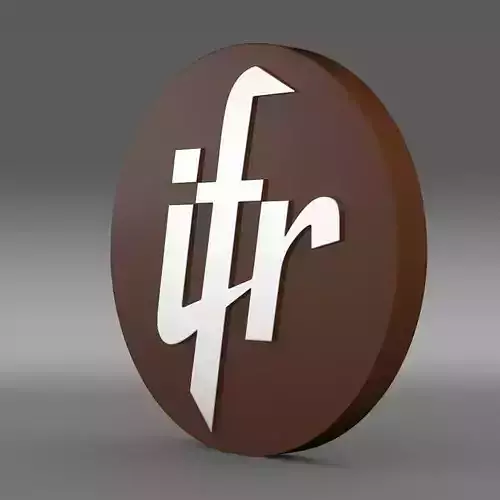 IFR Automotive logo 3D model